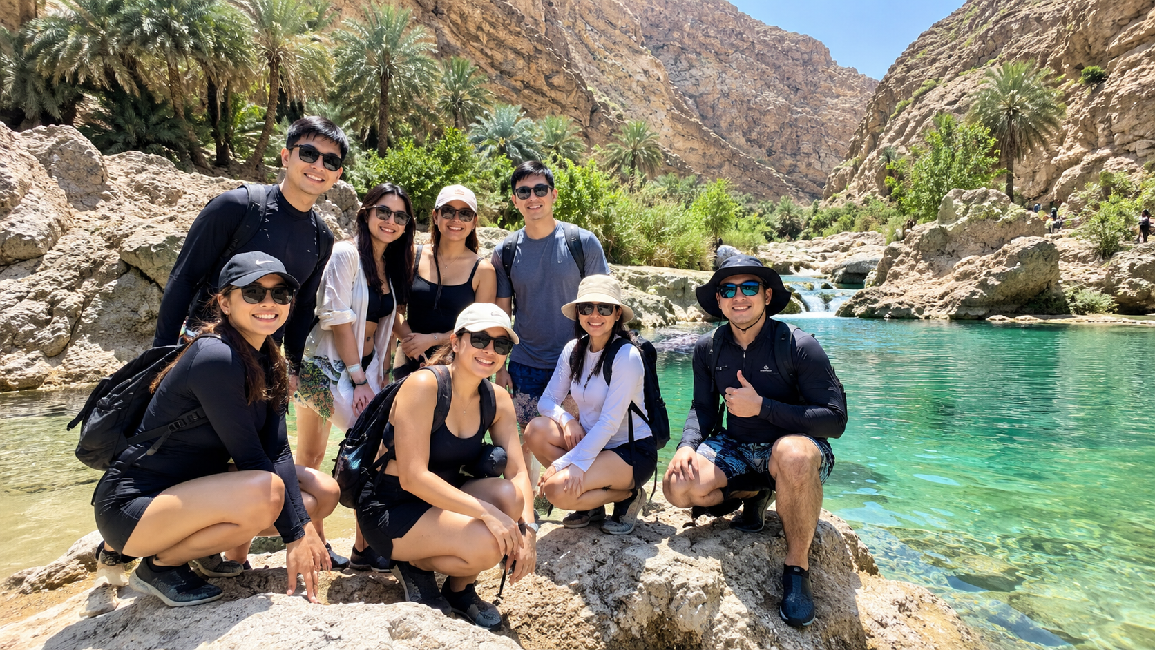 From Muscat: Shared Wadi Shab, Bimmah Sinkhole & Beach Tour 3