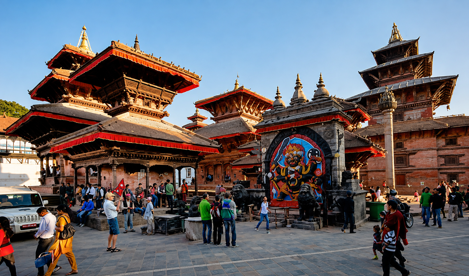 Kathmandu : Three Durbar Squares Guided Tour with Lunch 3