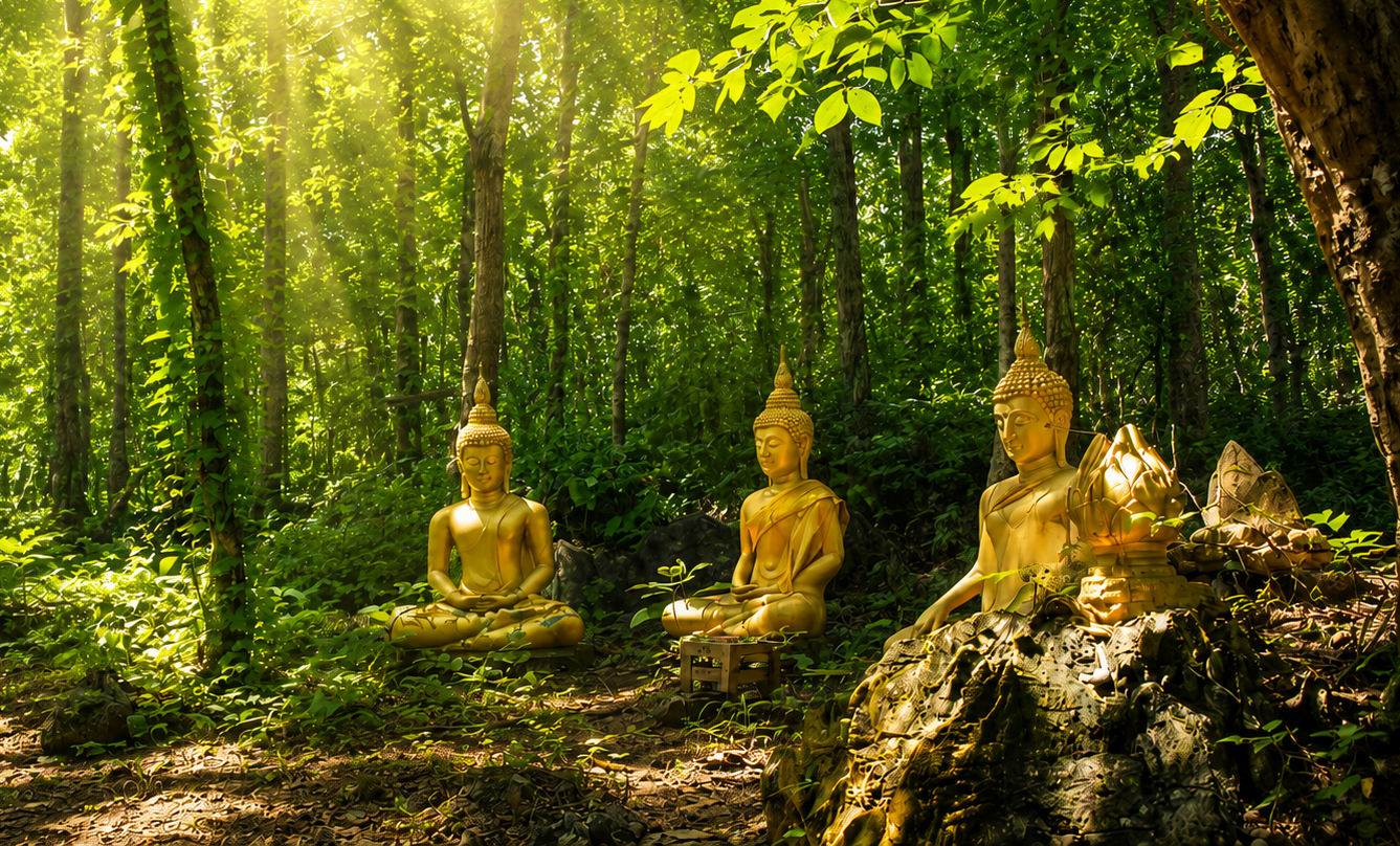Xiengman: Sacred Temple Tour with Baci Blessing by Monks