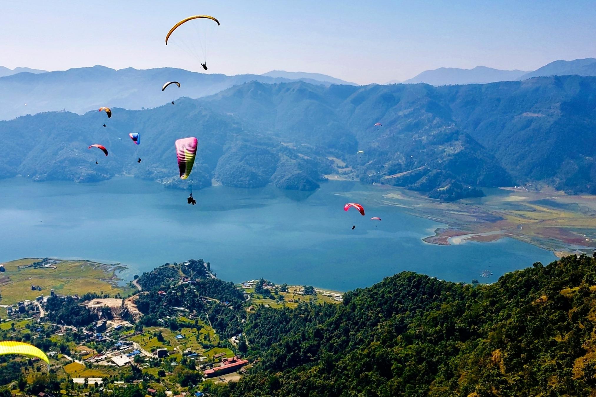 Pokhara: Paragliding with a Half-day of Hiking 3
