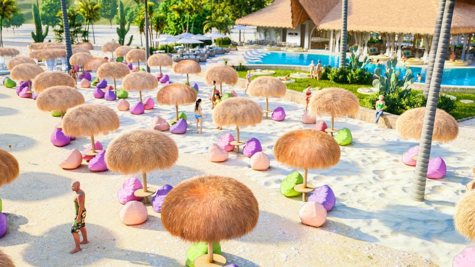 Inflatable Island Water Park Roundtrip Transfers from Manila 3
