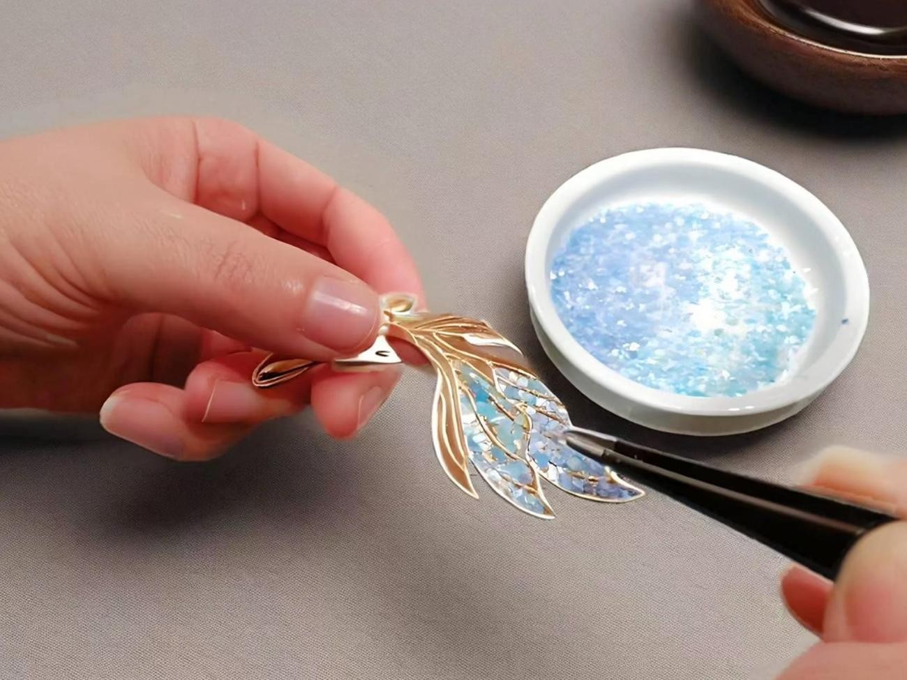 Shanghai: Jewelry Making-Shell Inlaying Workshop with Pickup 2