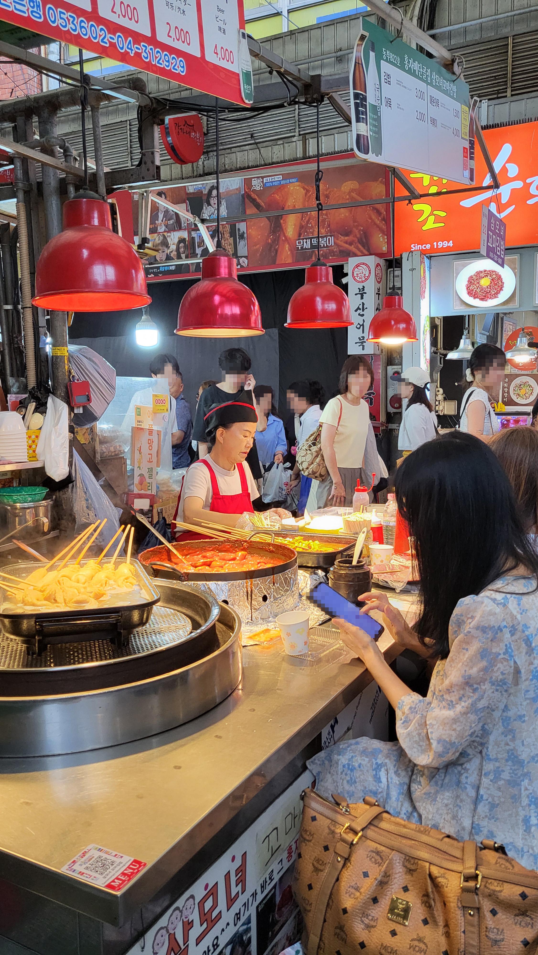 Seoul Gwangjang Market Street Walking Tour