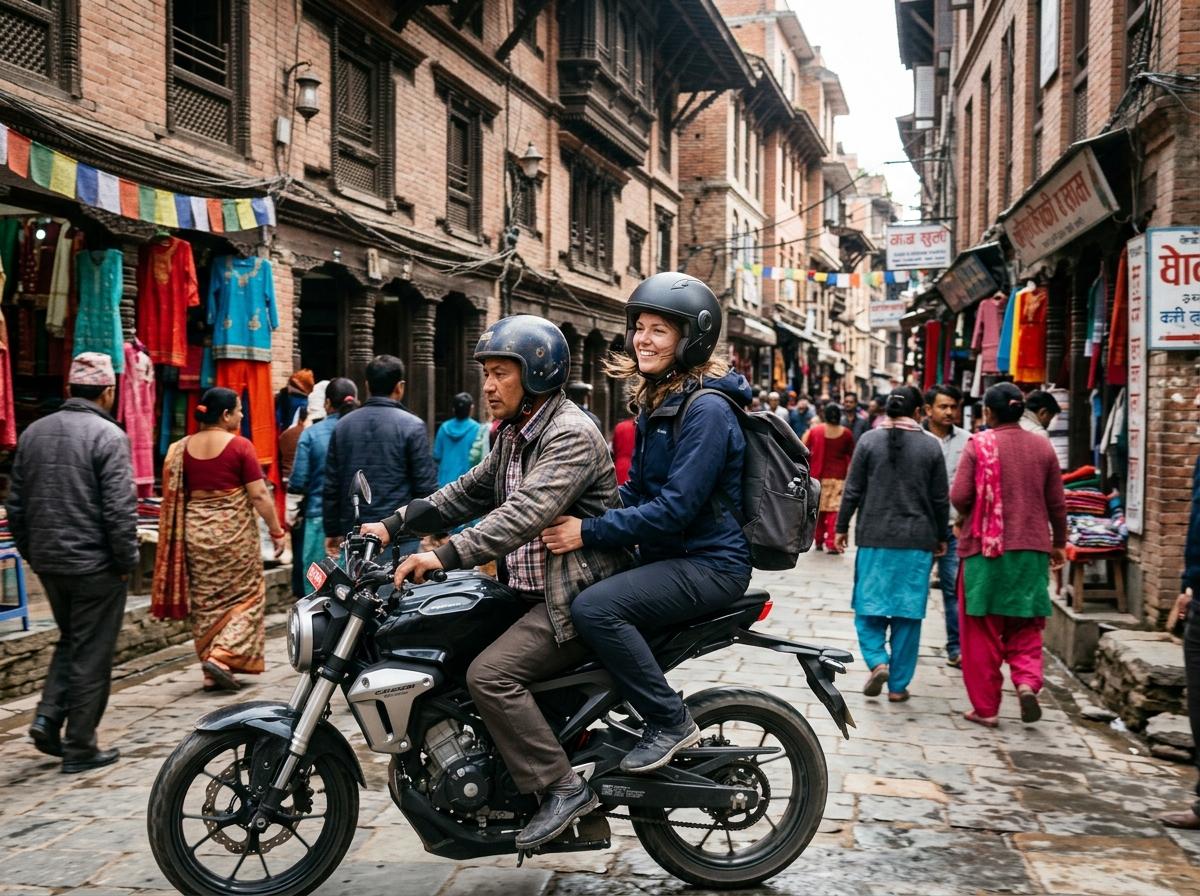 Kathmandu: 2-Day Motorbike Adventure, Heritage & Local Life