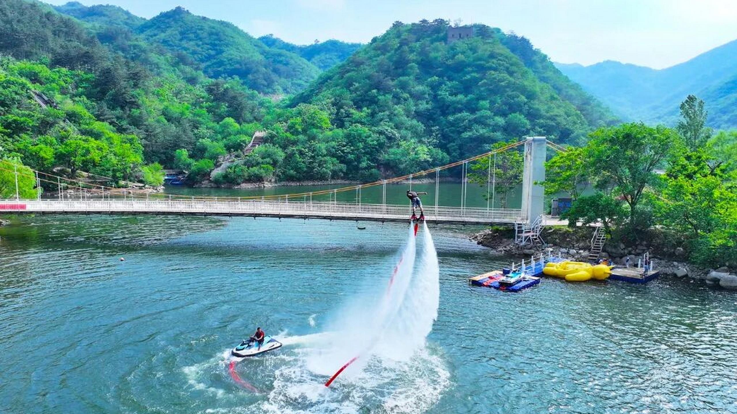 Huanghuacheng Ticket, Transfer, Guided Tour with Boat Cruise 2