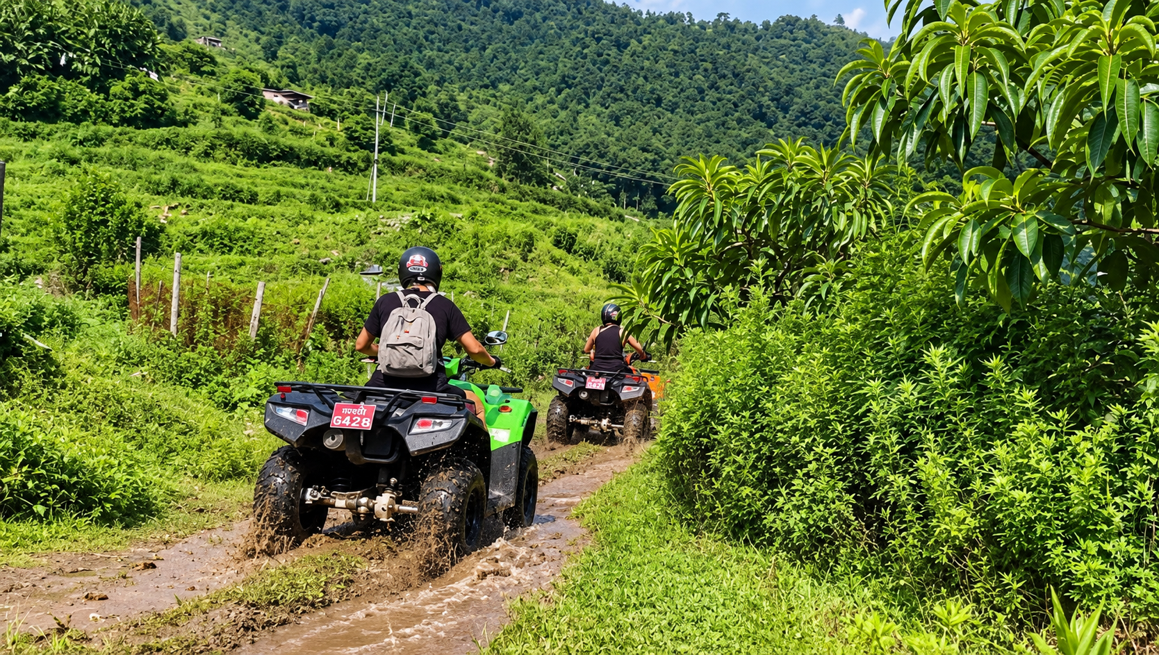 From Pokhara: Private Off-Road ATV Tour to Sarangkot 2