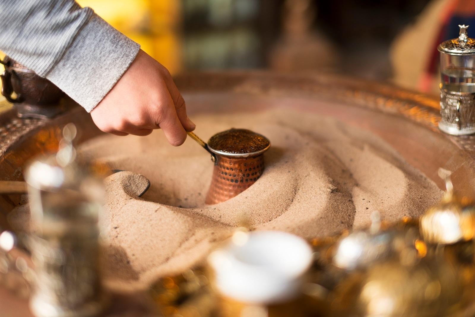 Istanbul: Sand Brewed Turkish Coffee Workshop in Old Town