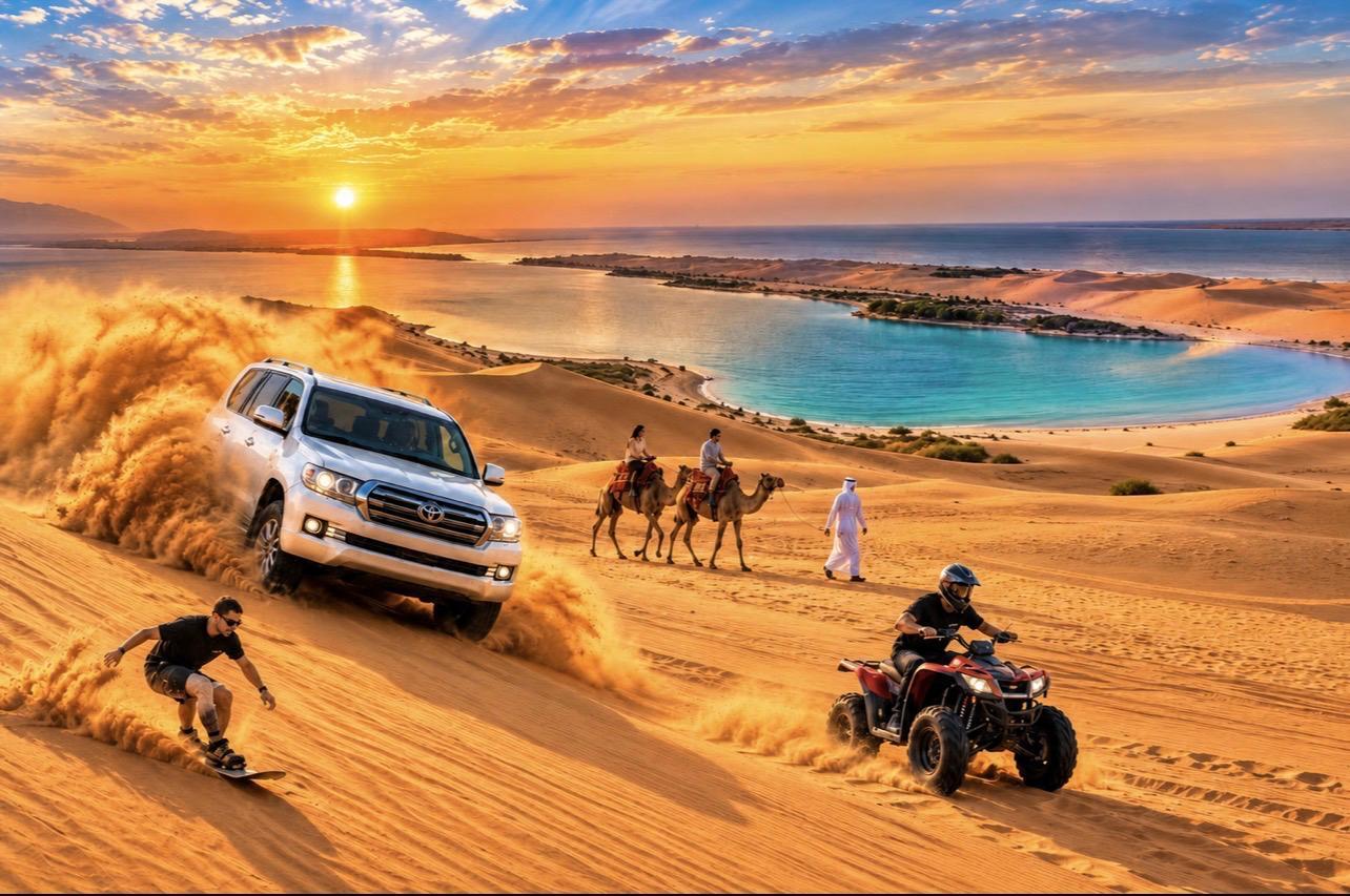 Doha: Inland Sea Tour, 4x4 Desert Safari/All Activities