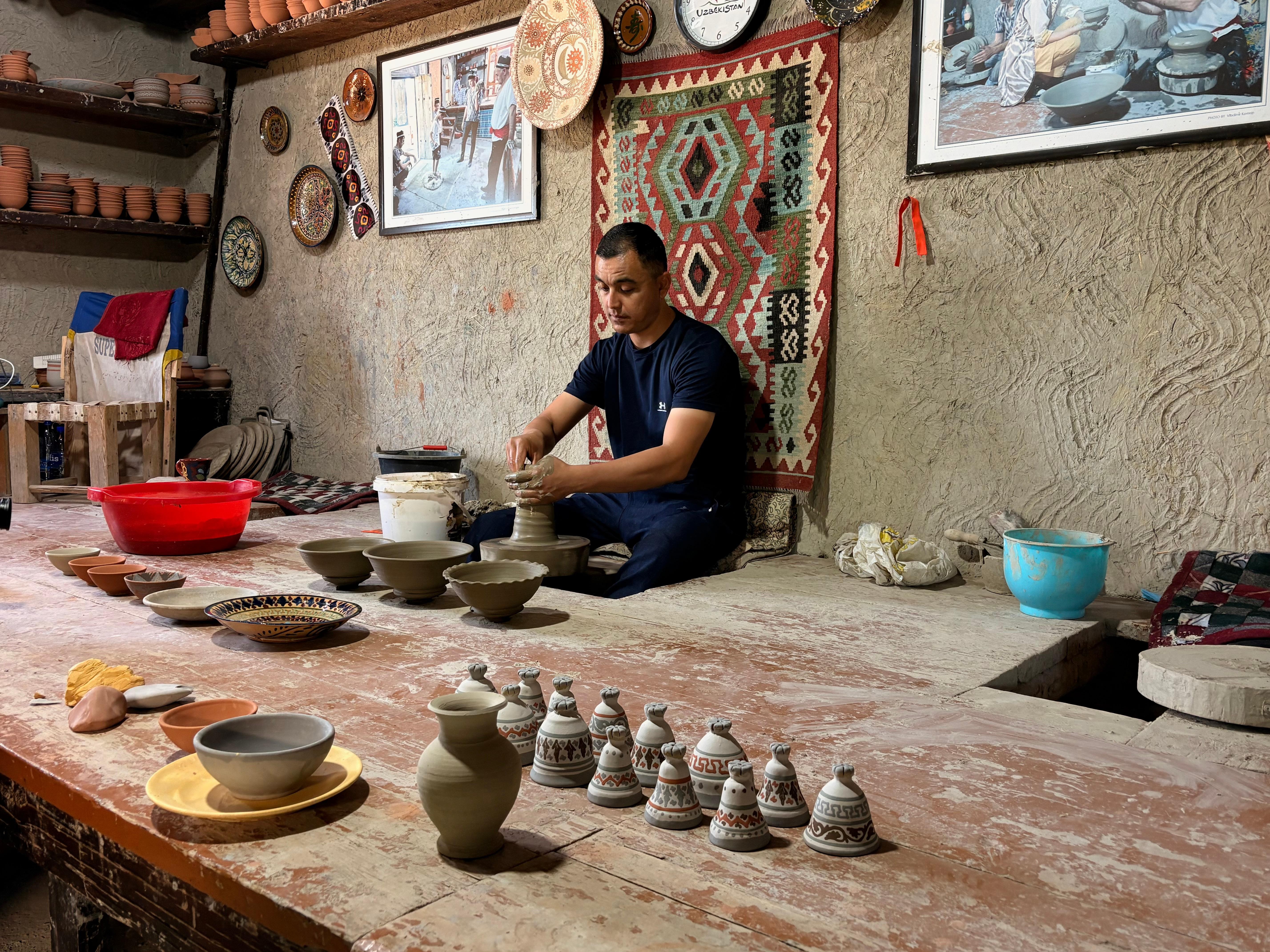 From Bukhara to Gijduvan: Pottery Workshop and Cultural Tour