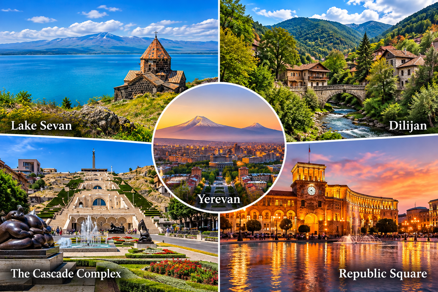 From Tbilisi Armenia Day Tour: Lake Sevan, Dilijan & Yerevan 2