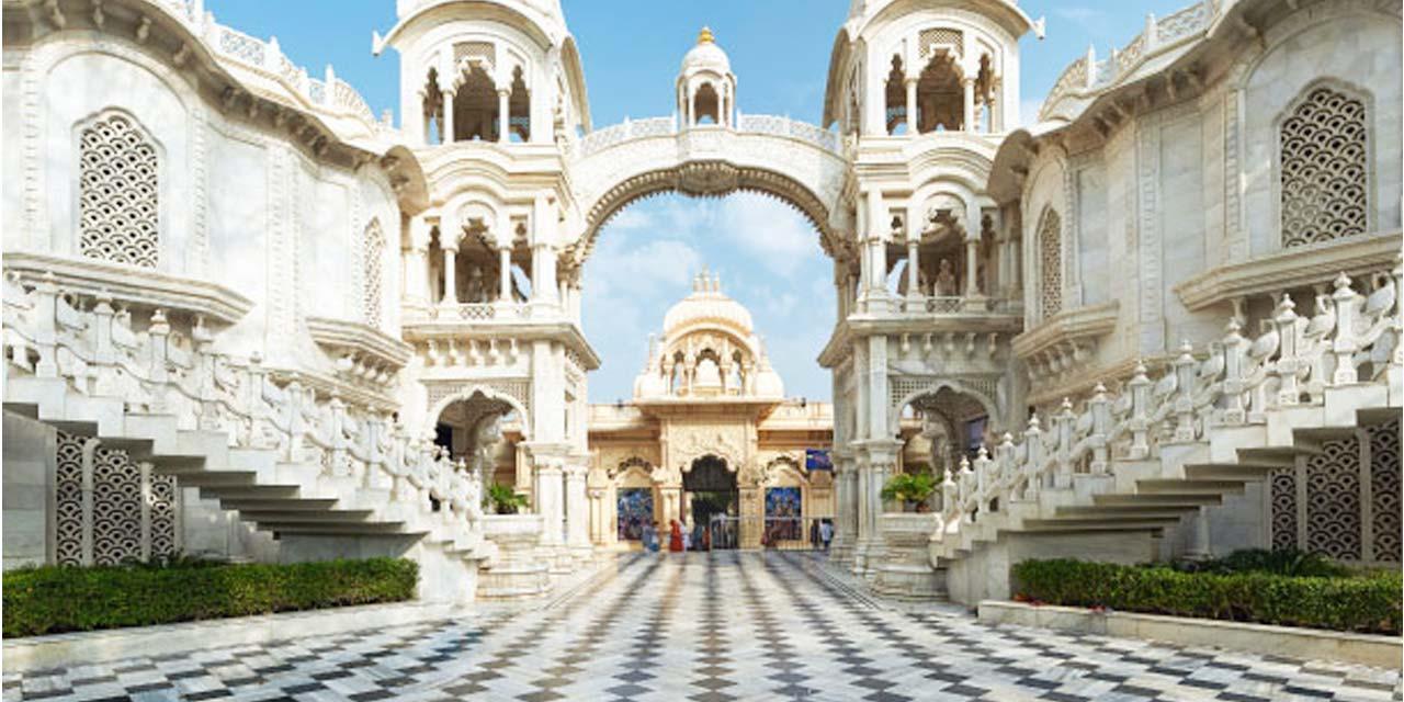 Okhla Bird Sanctuary,Akshardham Temple with Iskcon Temple 2D