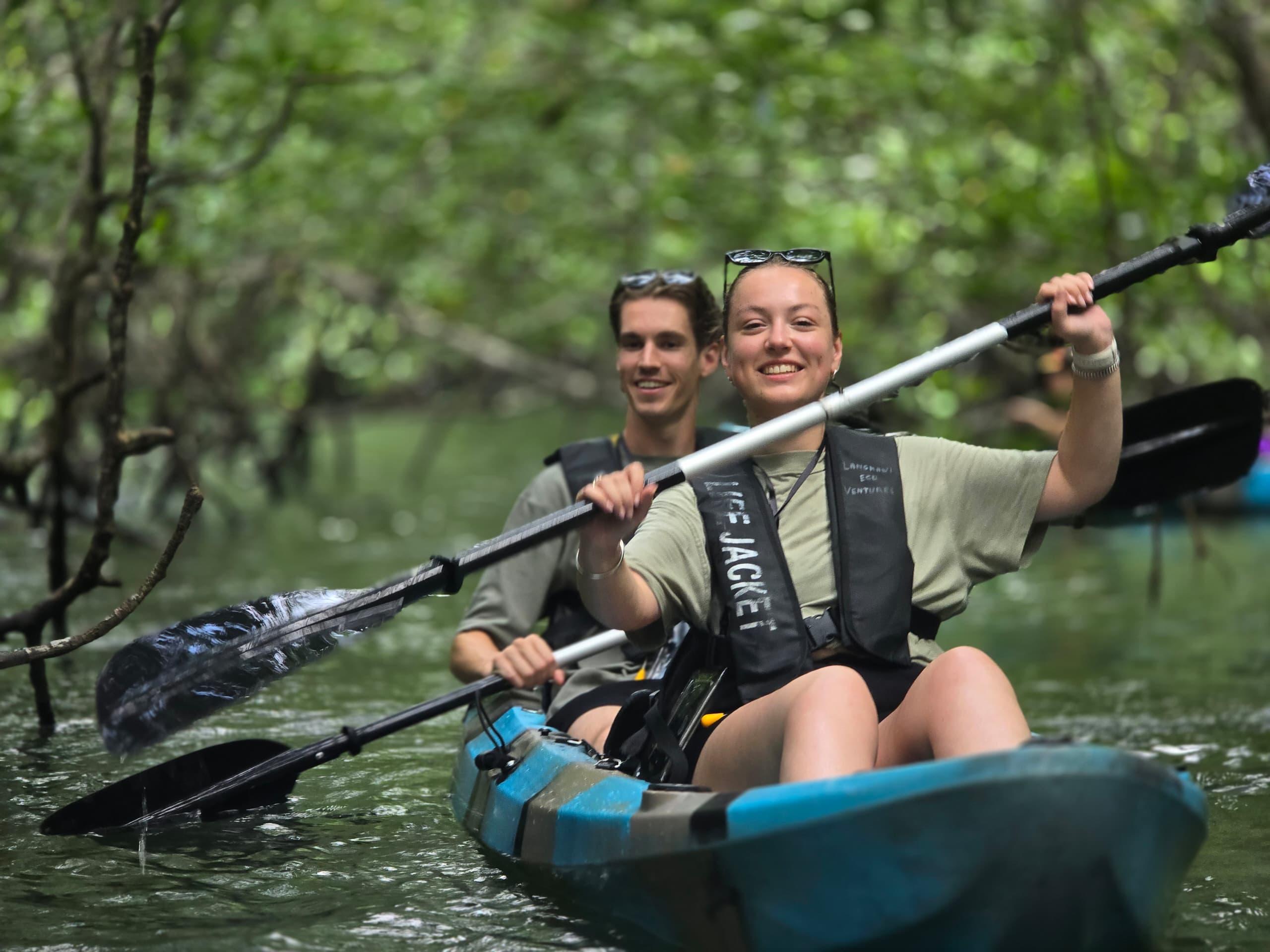 Langkawi: Kilim Geoforest Mangrove Kayak Tour with Lunch 2