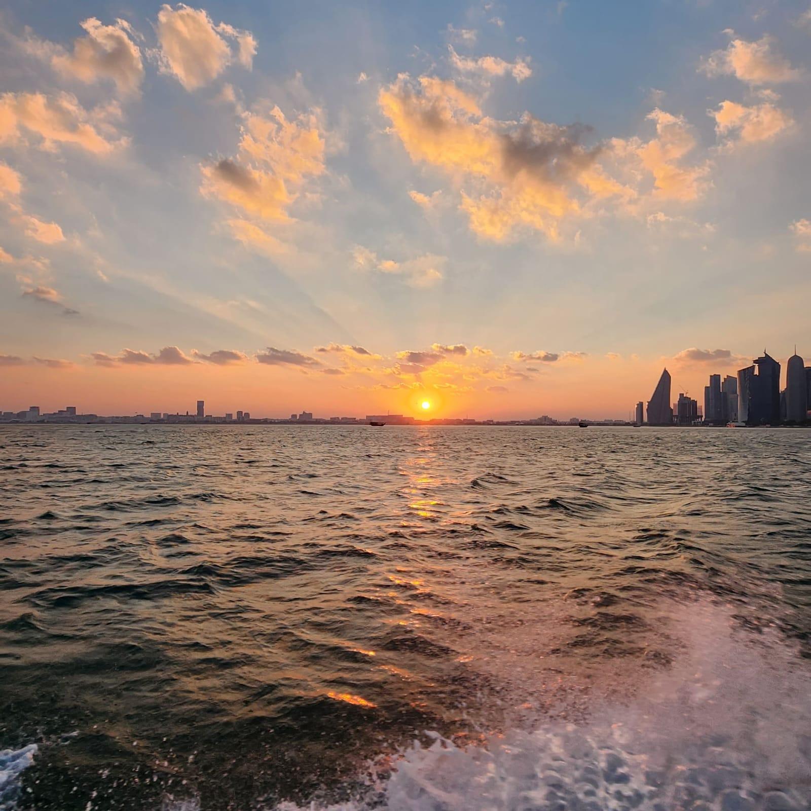 Doha: 30-Minute Private West Bay Skyline Speedboat Cruise 3