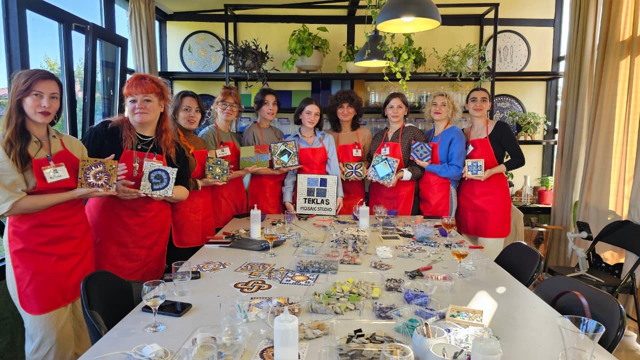 Batumi: Art Gallery Tour, Mosaic Workshop 3