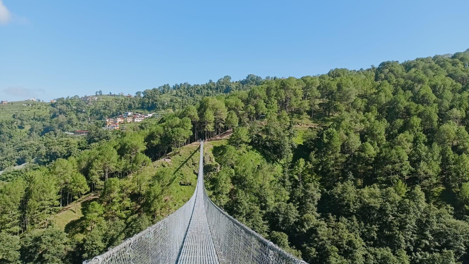 Nagarkot Sunrise & Hike to Suspension Bridge with Waterfall 3