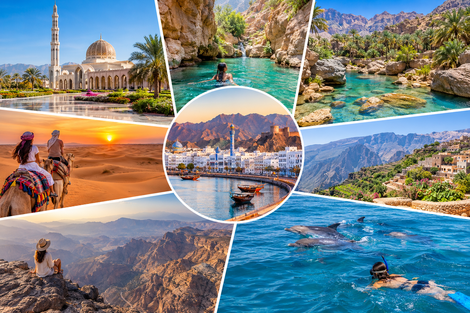 Muscat:5-Day Oman Adventure: Coast, Desert & Mountain Escape