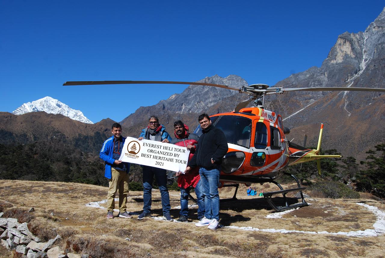 Everest Base Camp Helicopter Landing Tour from TIA - 1 Day 2