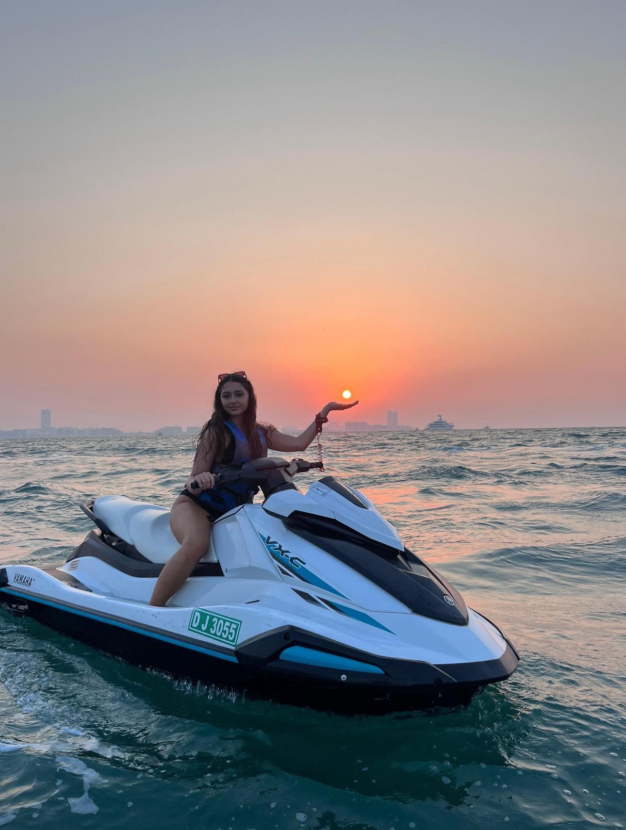 Doha: Katara Beach Jet Ski Ride with Skyline Views 2