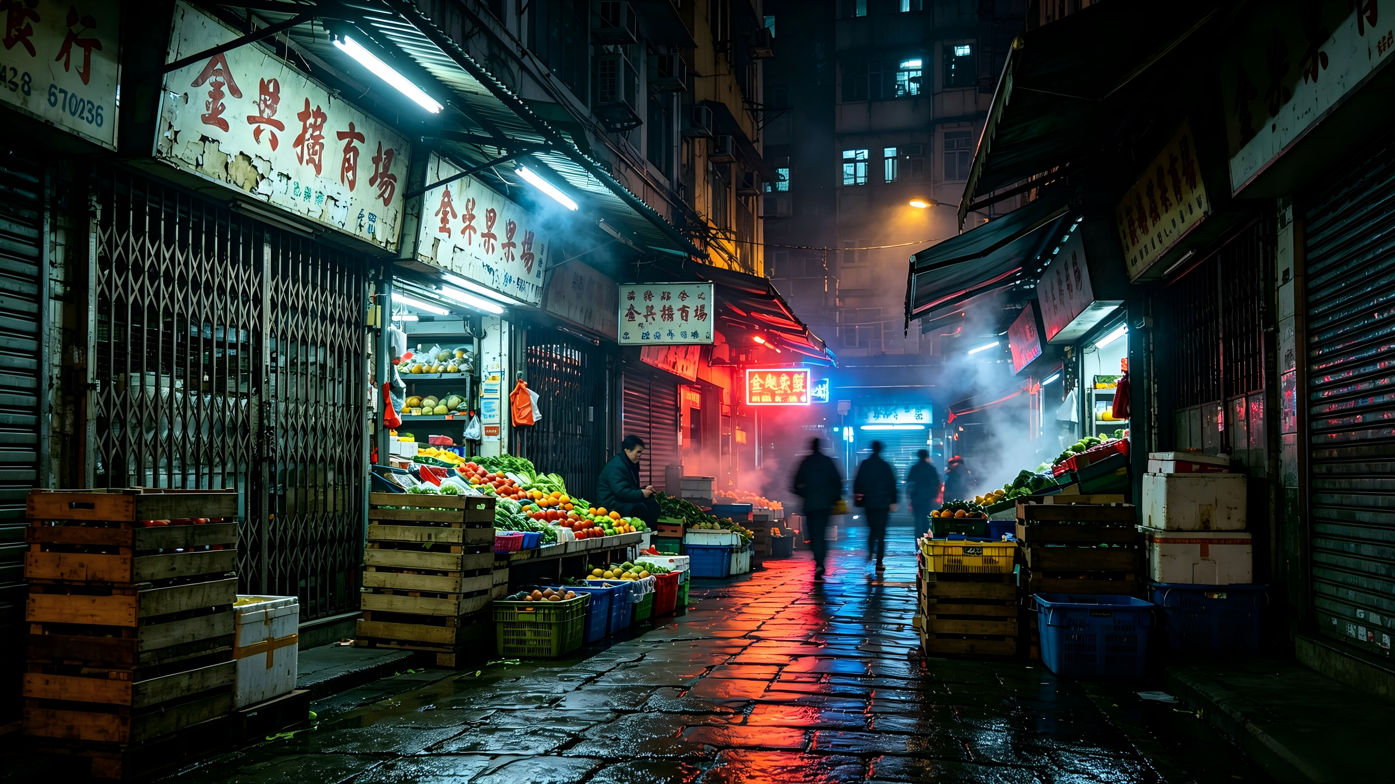 Hong Kong: Yau Ma Tei Fruit Market Gangster Movie Walk — guided tour in Hongkong