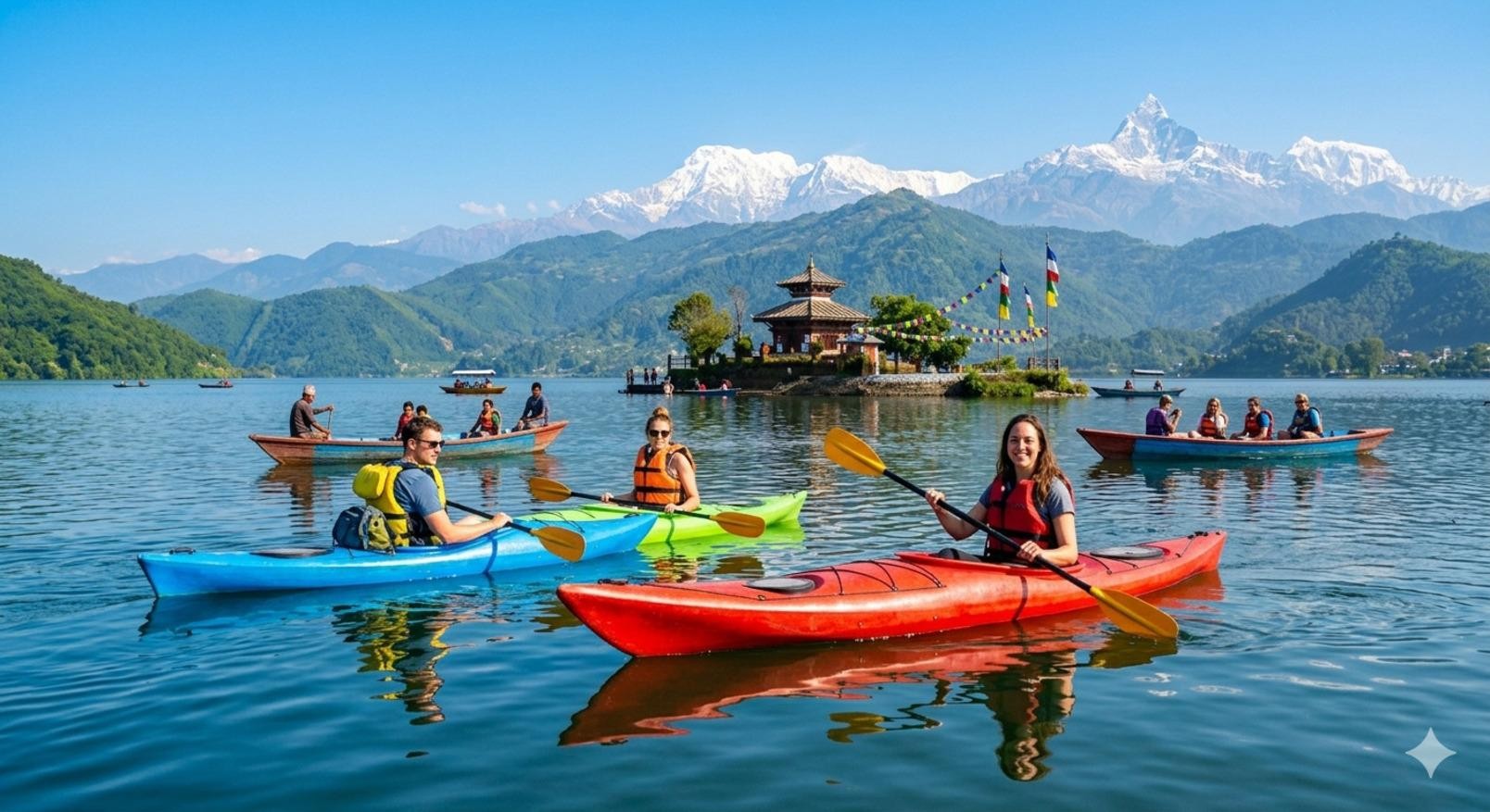 Pokhara Hotel, Sunrise, Kayaking & Paragliding Combo –2 Days 2