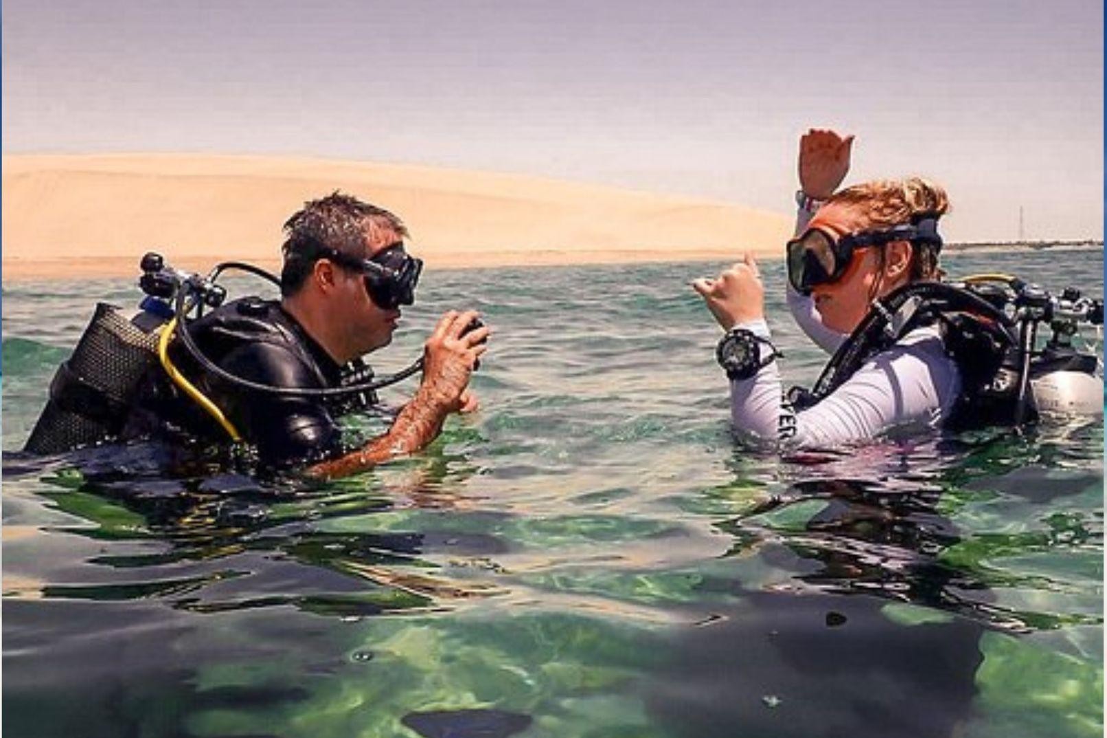 Qatar Scuba Dive with Guide: Reef Discovery & Refreshments