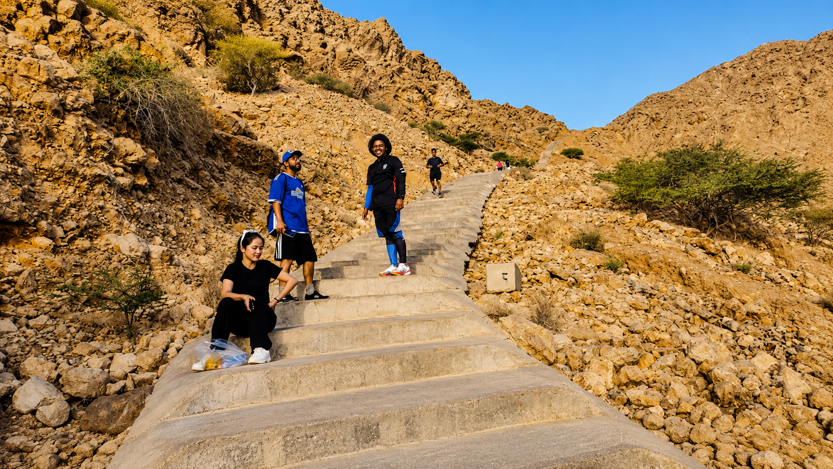 Muscat: Saal Walk Guided Hike with Sunset & City Views Tour 3