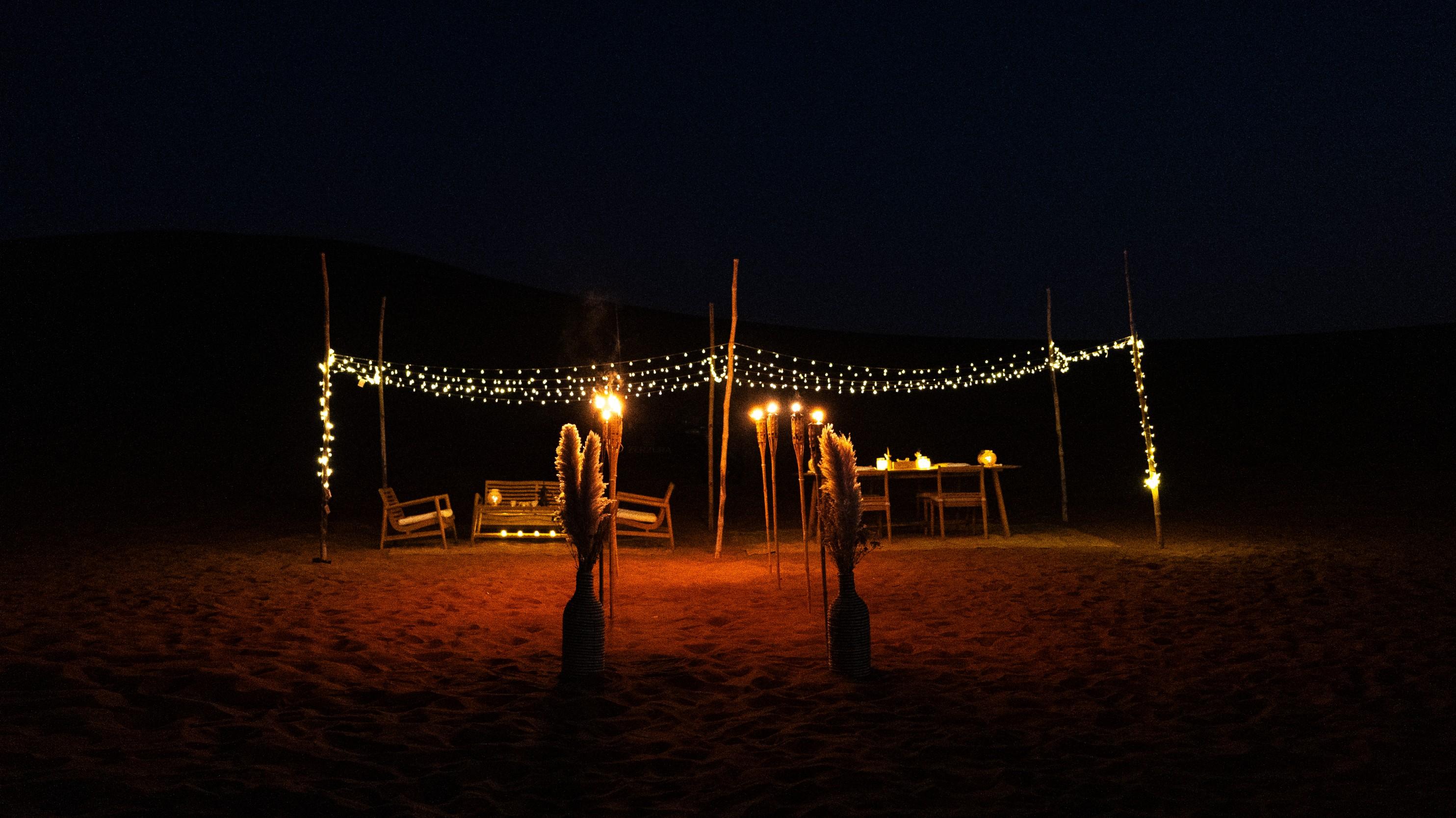 From Dubai: Private Dinner in the Dunes in Mleiha 2
