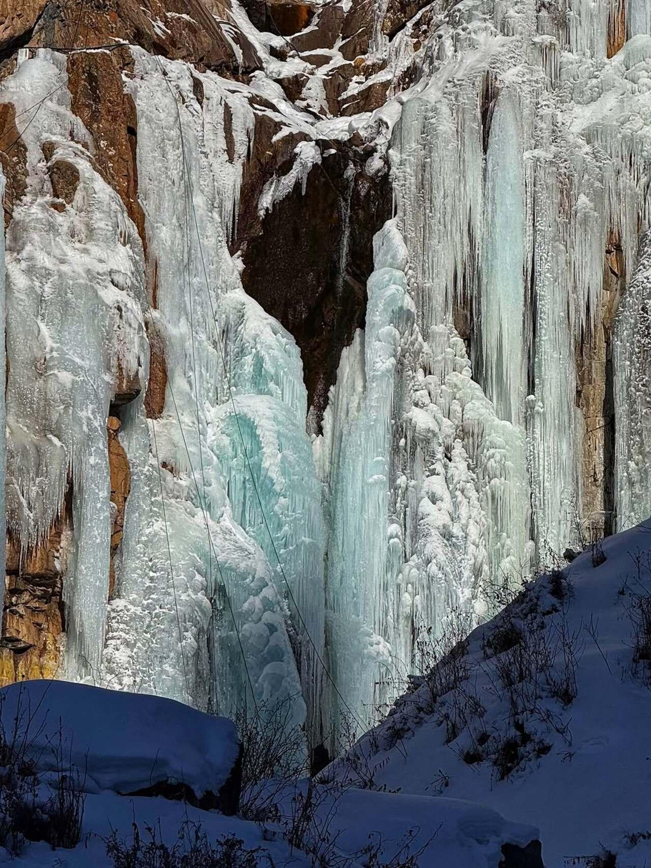 From Almaty: Winter Hike to Frozen Butakovsky Waterfall 2