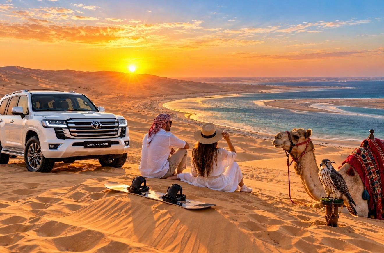 Doha: Desert Safari, Quad Bike, Camel Ride & Inland Sea Tour