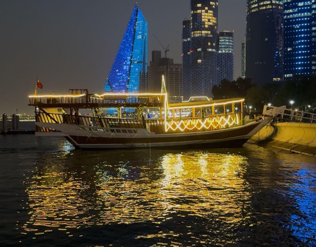 Twilight Over Doha: Guided Dhow Sailing with Tea &Star Views 2