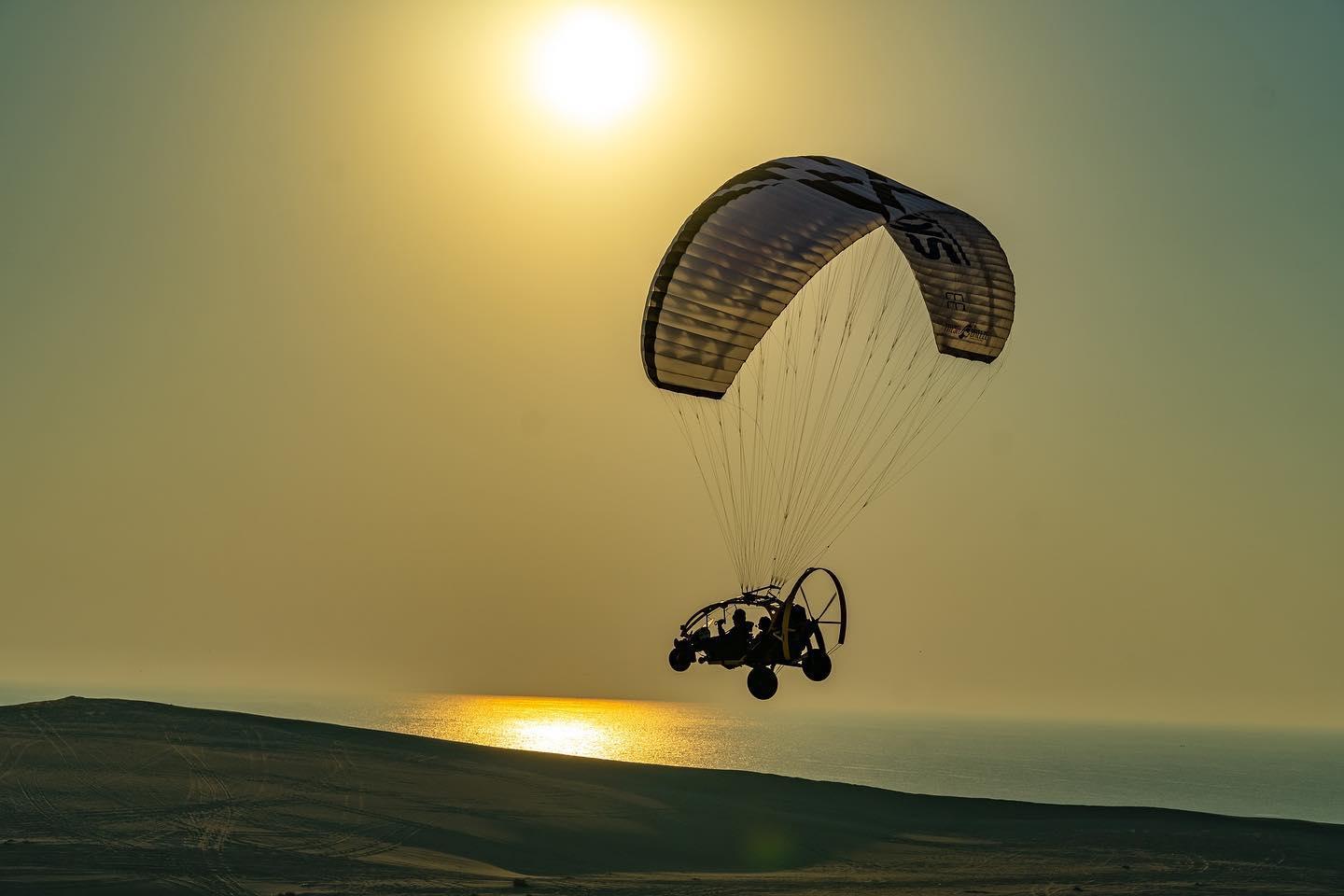 Doha: Paratrike Air Tour with Hotel Pickup and Drop-off
