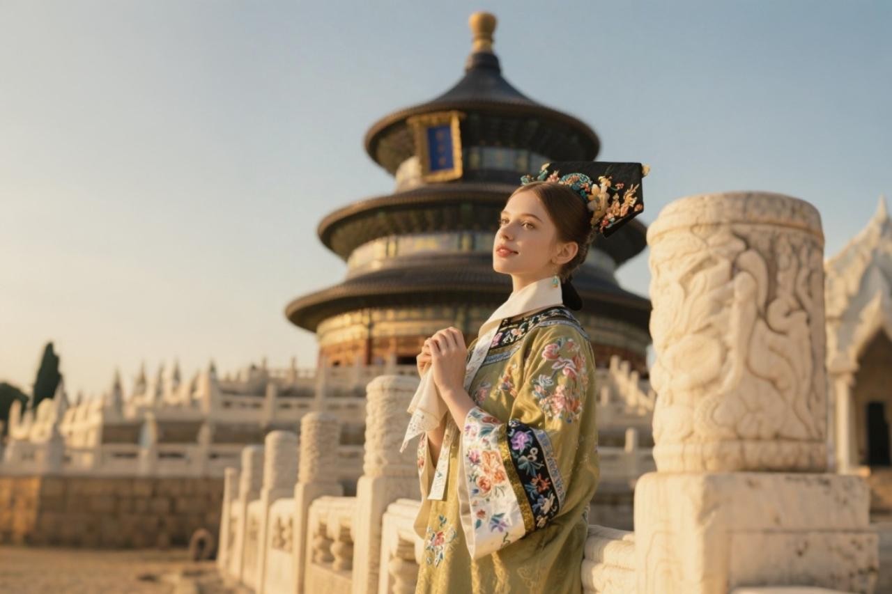 Beijing: Temple of Heaven Hanfu Photography with Ticket