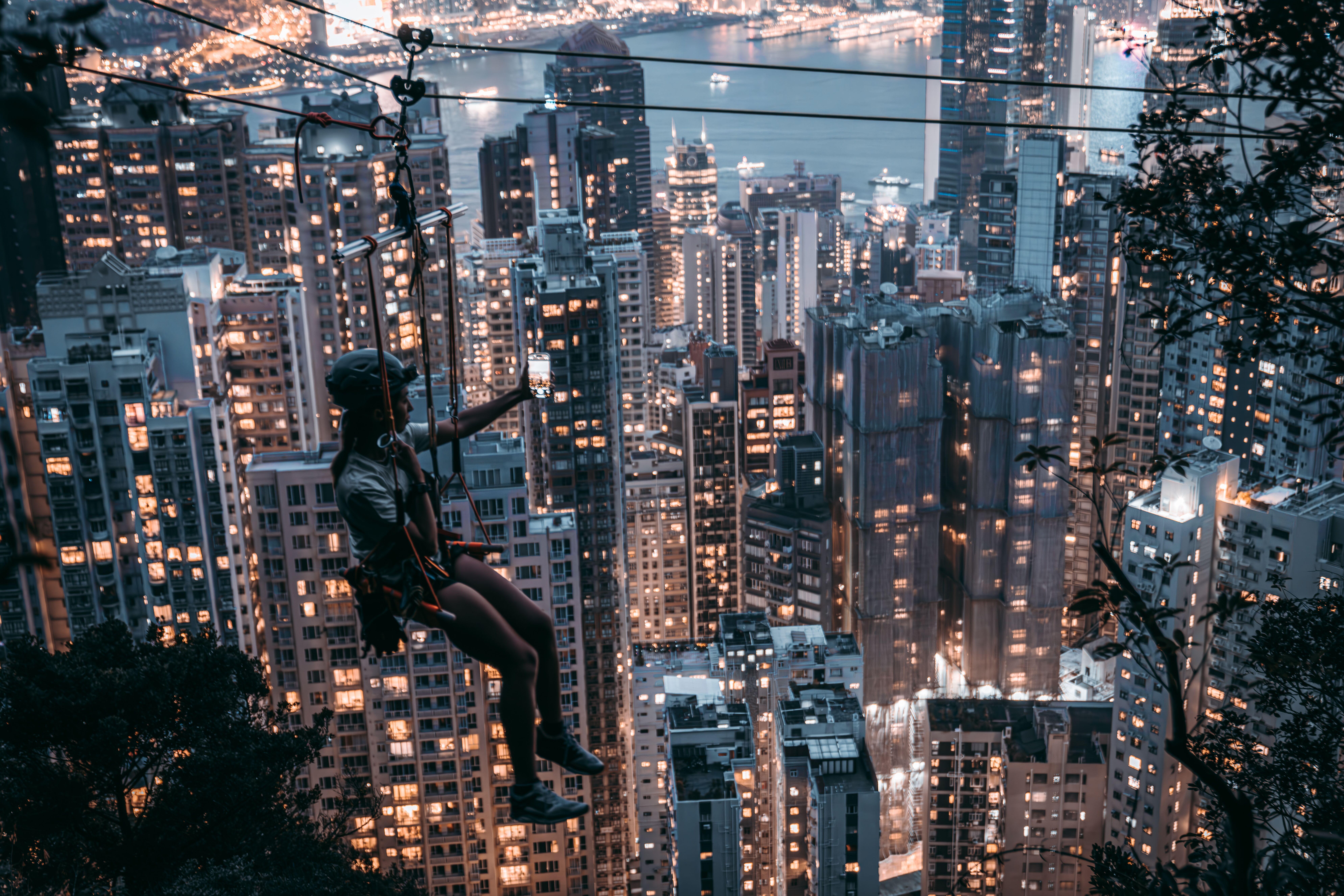 Hong Kong: The Peak Flight Via Ferrata Adventure