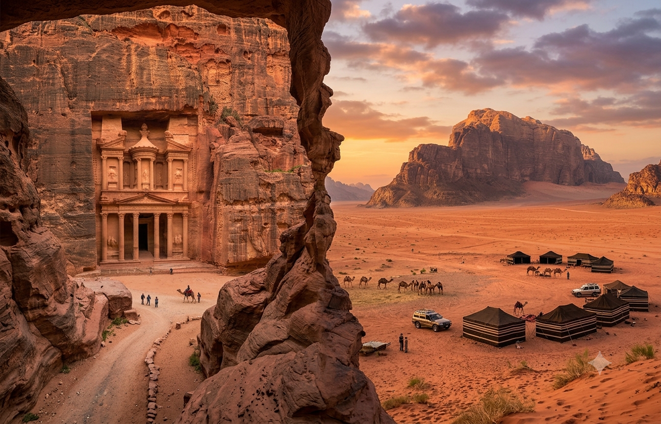 4-Day Private Jordan Tour: Petra, Wadi Rum & Dead Sea