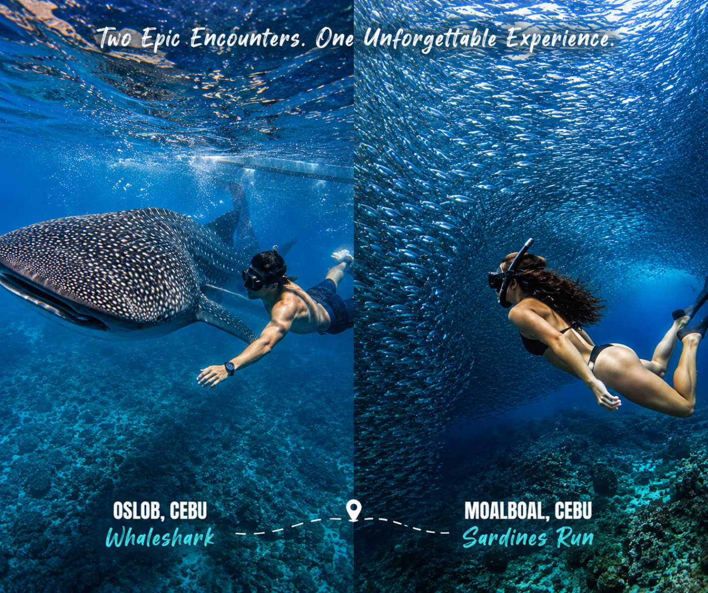 Cebu: Private Oslob Whale Shark & Moalboal Sardines Tour