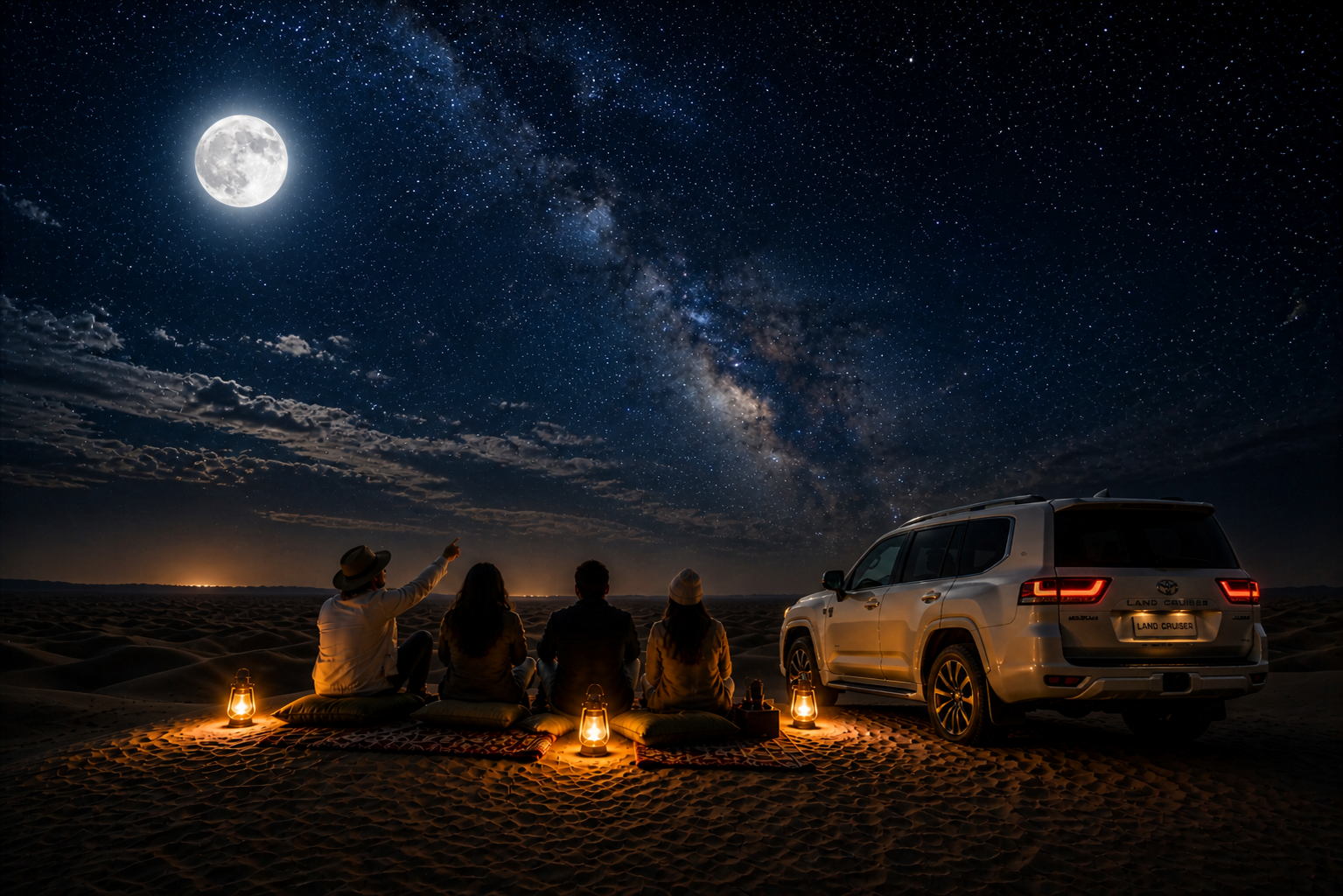 Doha: Night Desert Safari, Stargazing & Hidden Beach 2