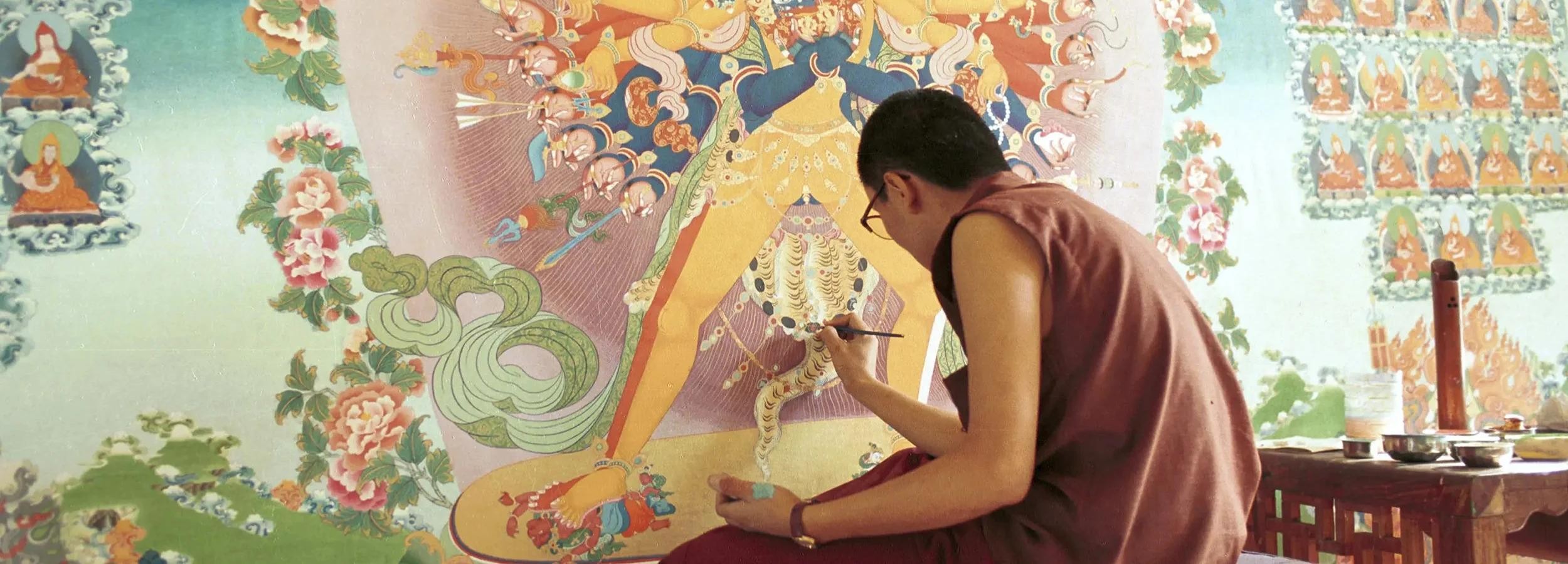 Kathmandu: Thangka Painting Workshop with Hotel Pickup