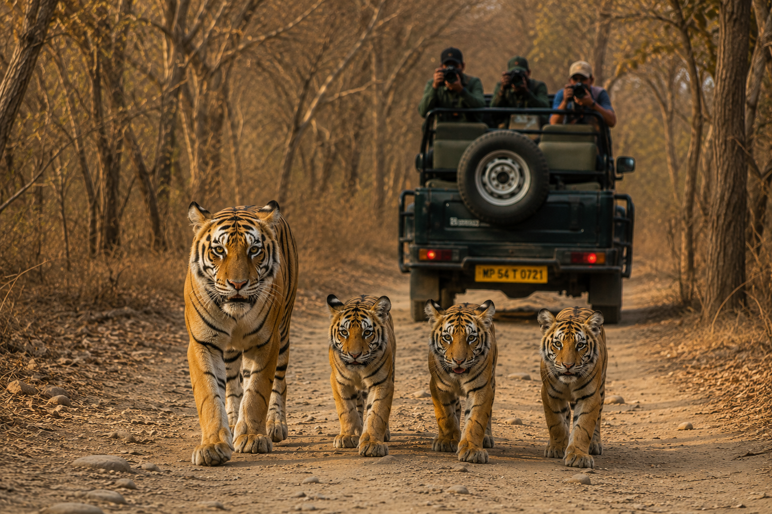 From Jaipur: One Day Trip to Ranthambore Tiger Safari