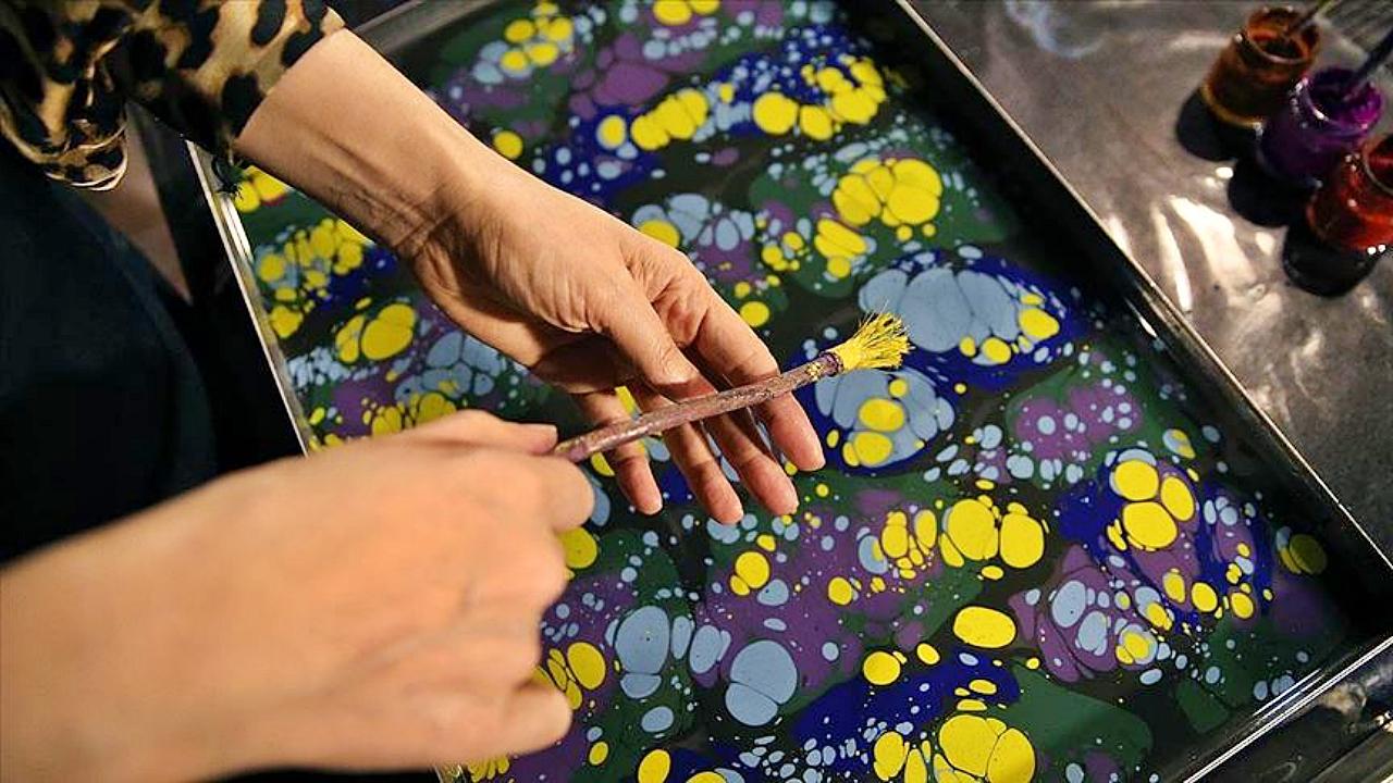 Istanbul: Marbling Workshop at a Madrasah 3