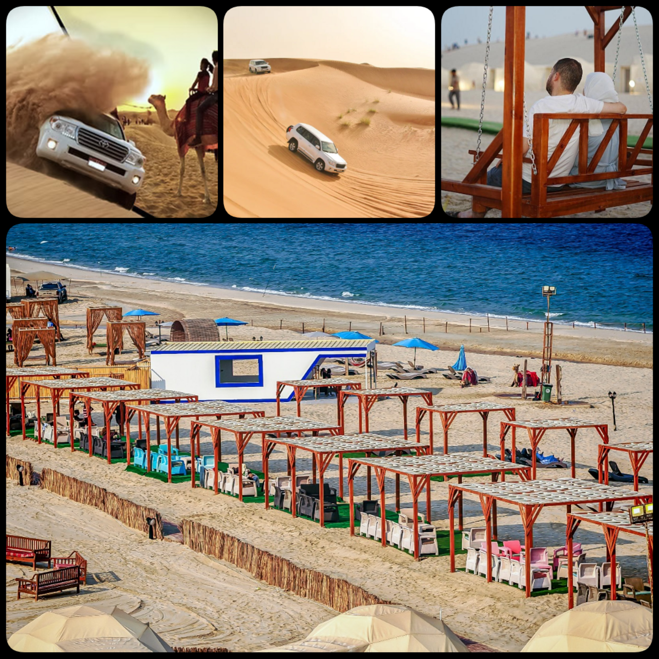 Doha: Full-Day Desert Safari & Buffet meal at Bedouin Camp