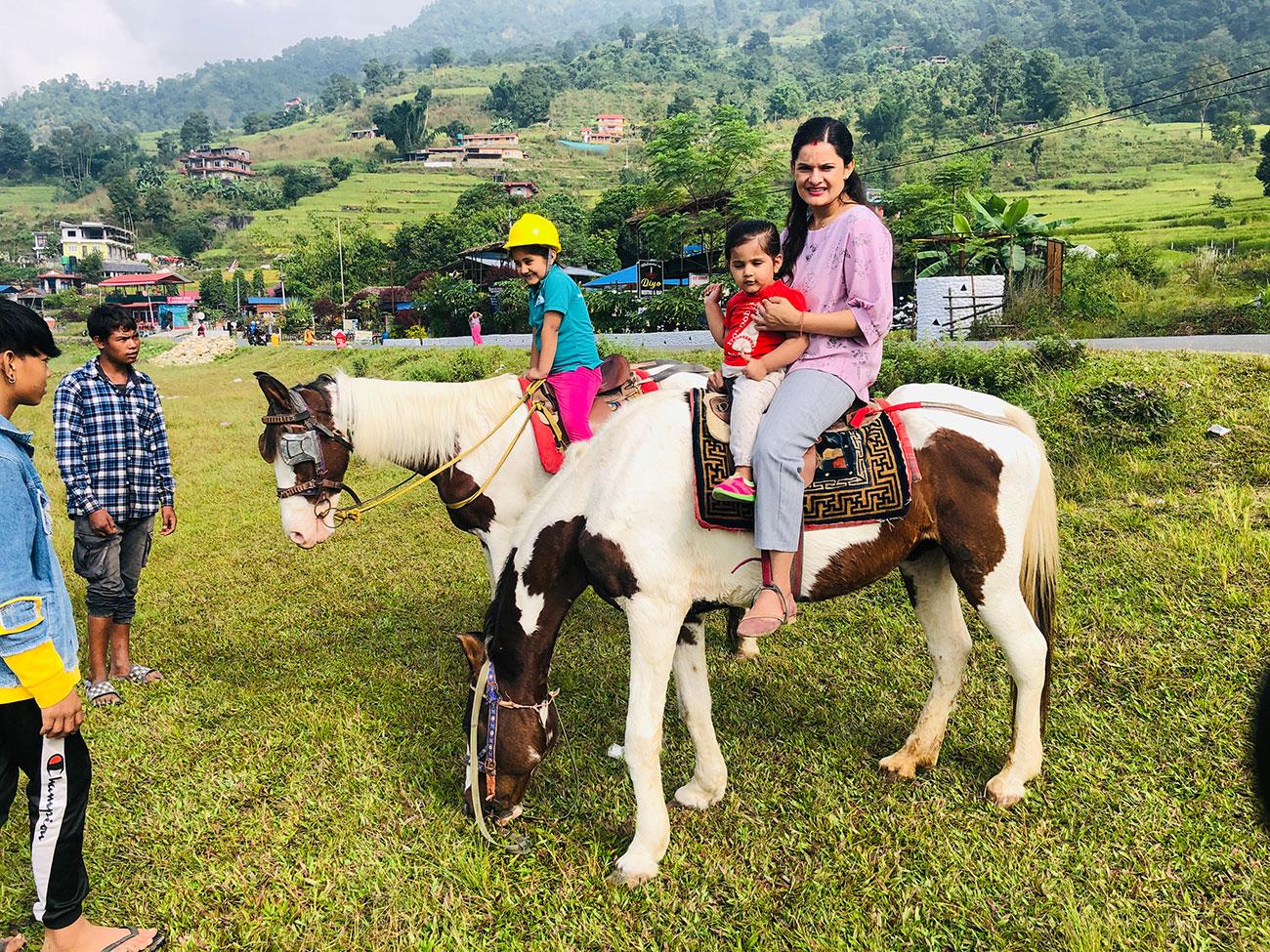 From Pokhara: 2.5-Hour Horseback Riding Adventure