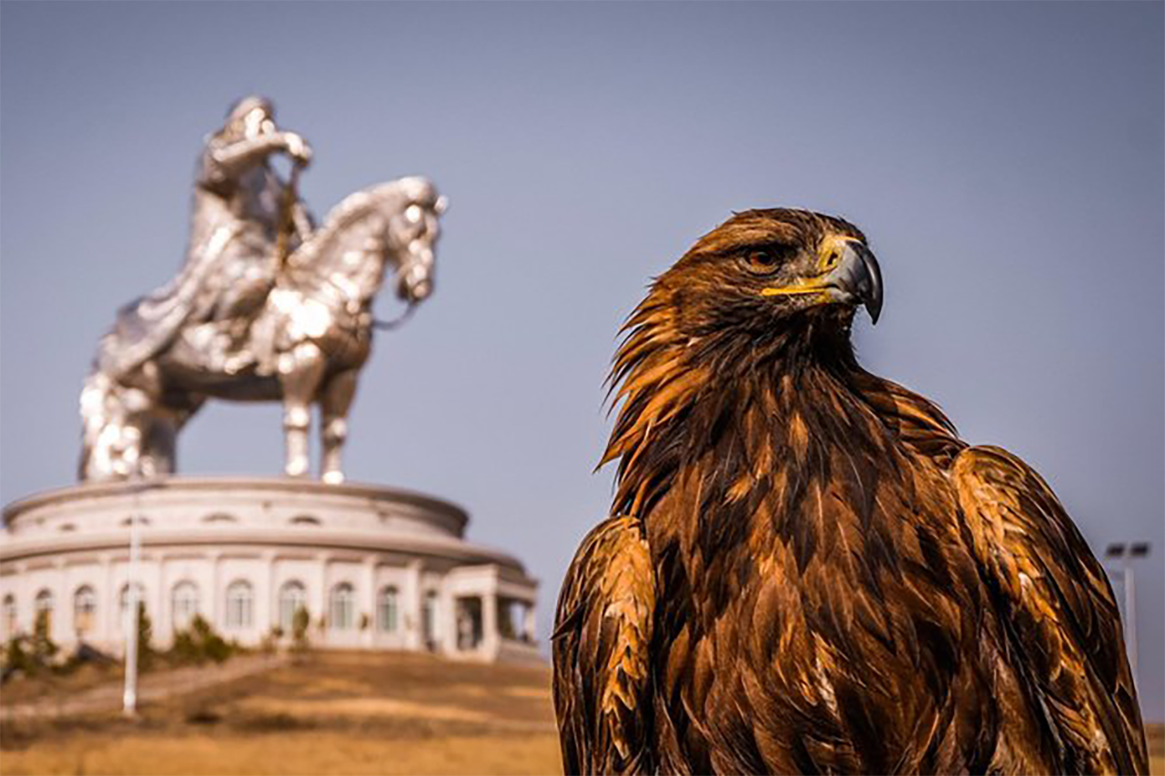 Genghis Khan Statue, Terelj national Park HORSE riding tour 3