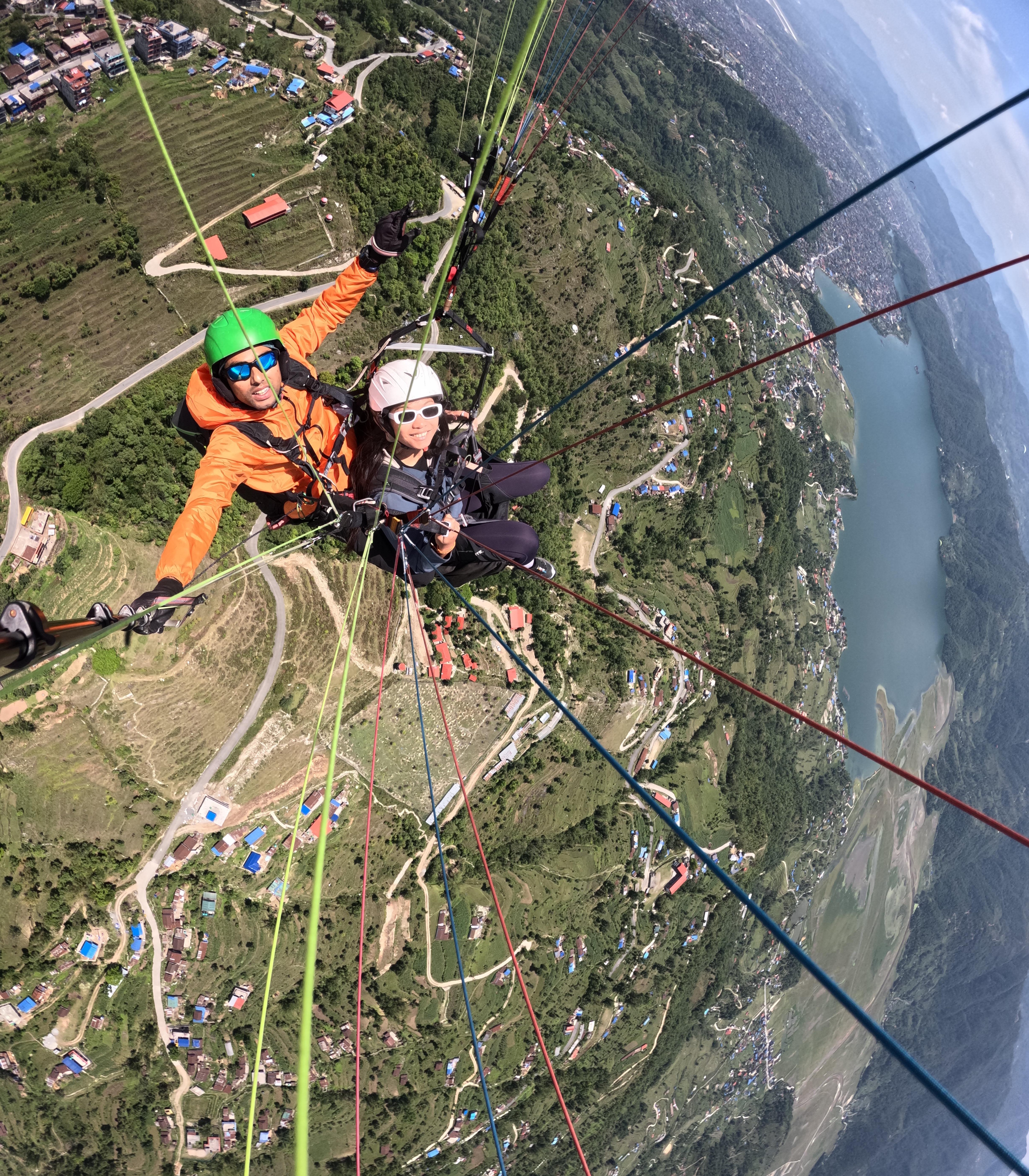 Pokhara: Tandem Paragliding Flight with GoPro Photos 3