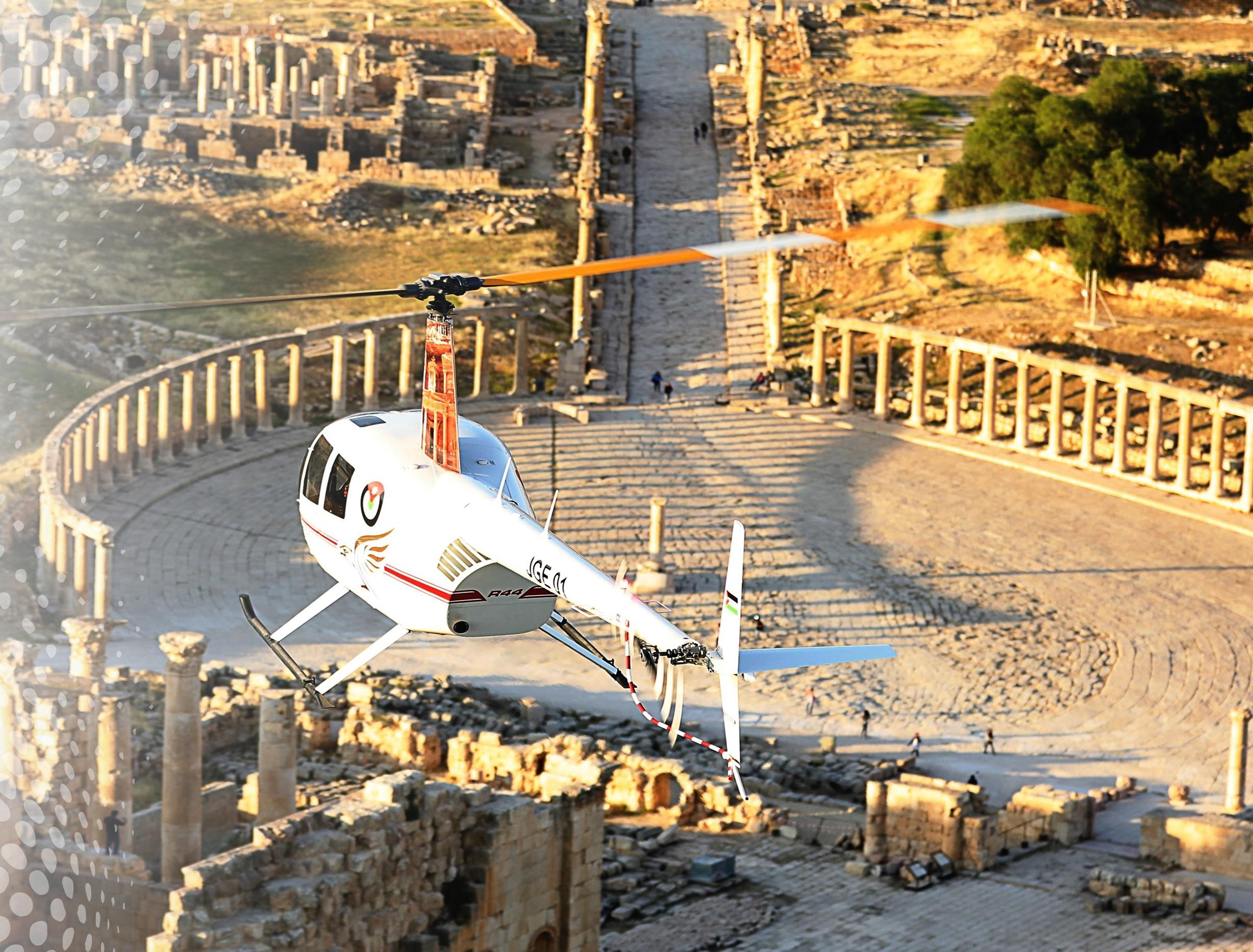 Amman: 22-Minute Helicopter Flight over City Landmarks 2