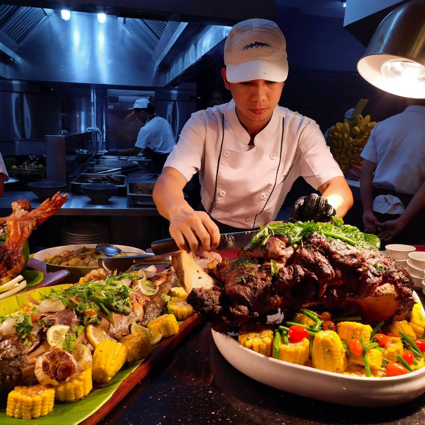 Cebu: Bluewater Beach Resort's Buffet