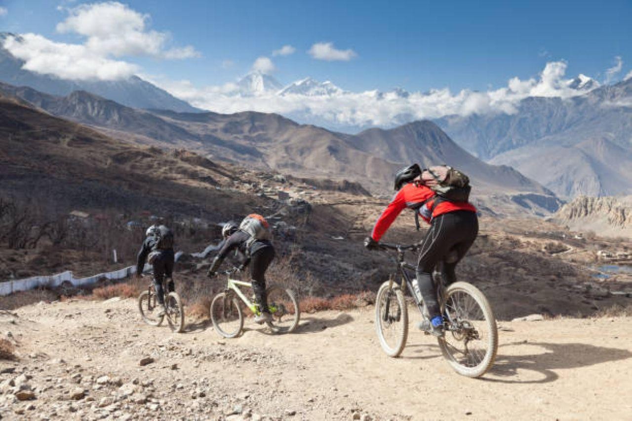 Pokhara: Rupa Lake Suspension Bridge Bike Adventure Tour 3