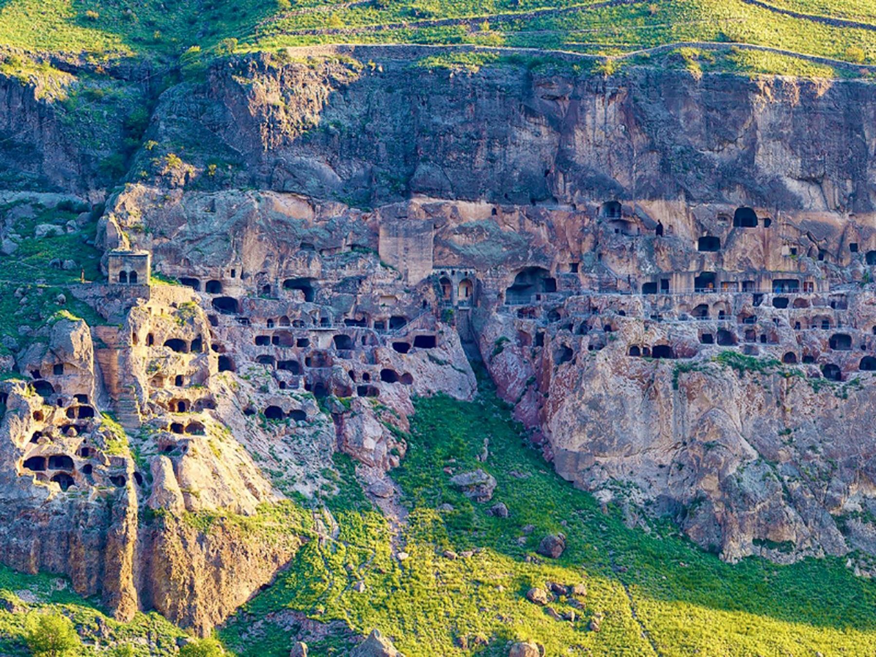 From Tbilisi: Borjomi, Rabati Fortress, and Vardzia Day Trip