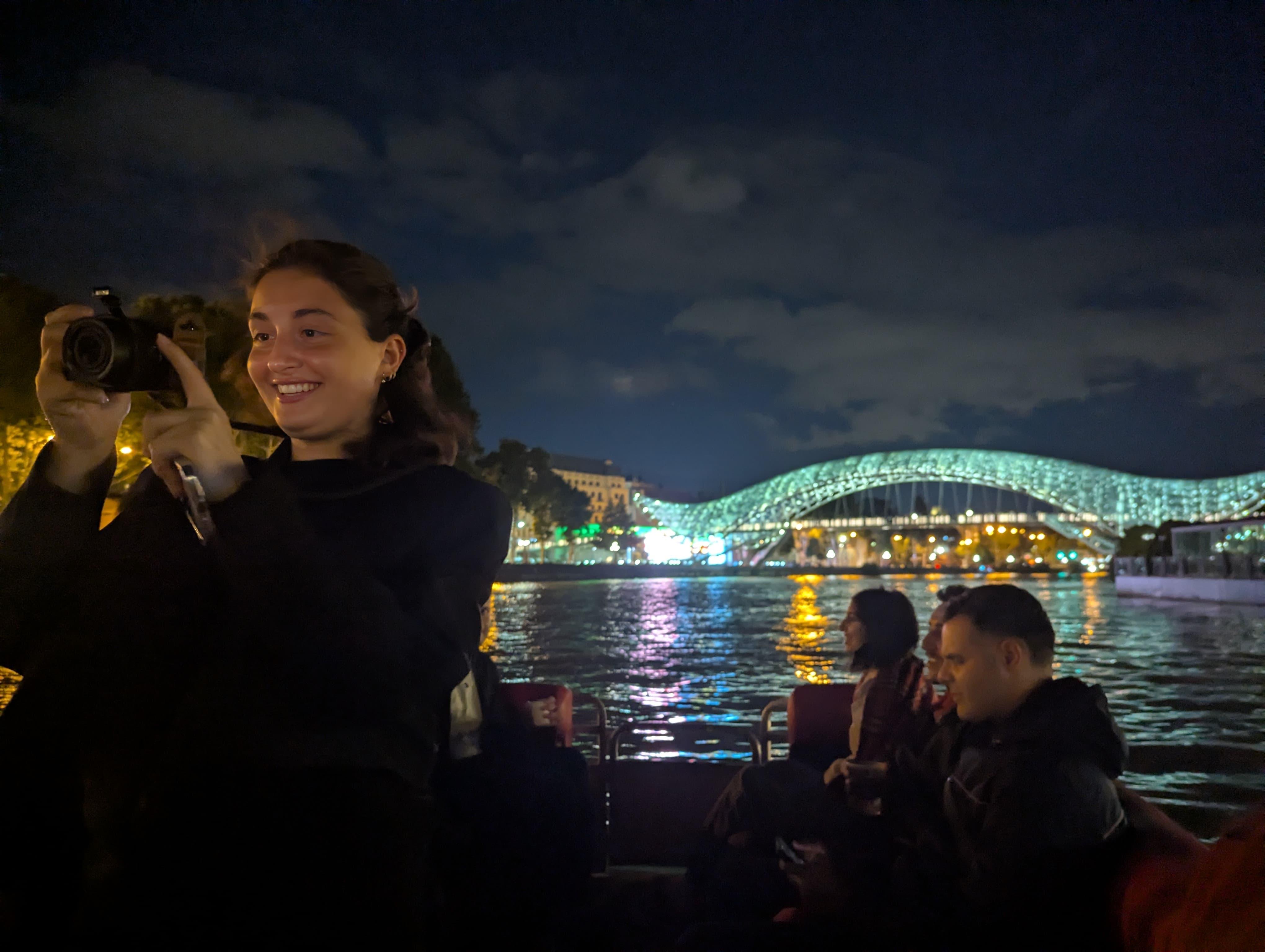 Tbilisi: River Boat Ride with Music & Wine or Self-Ride 2