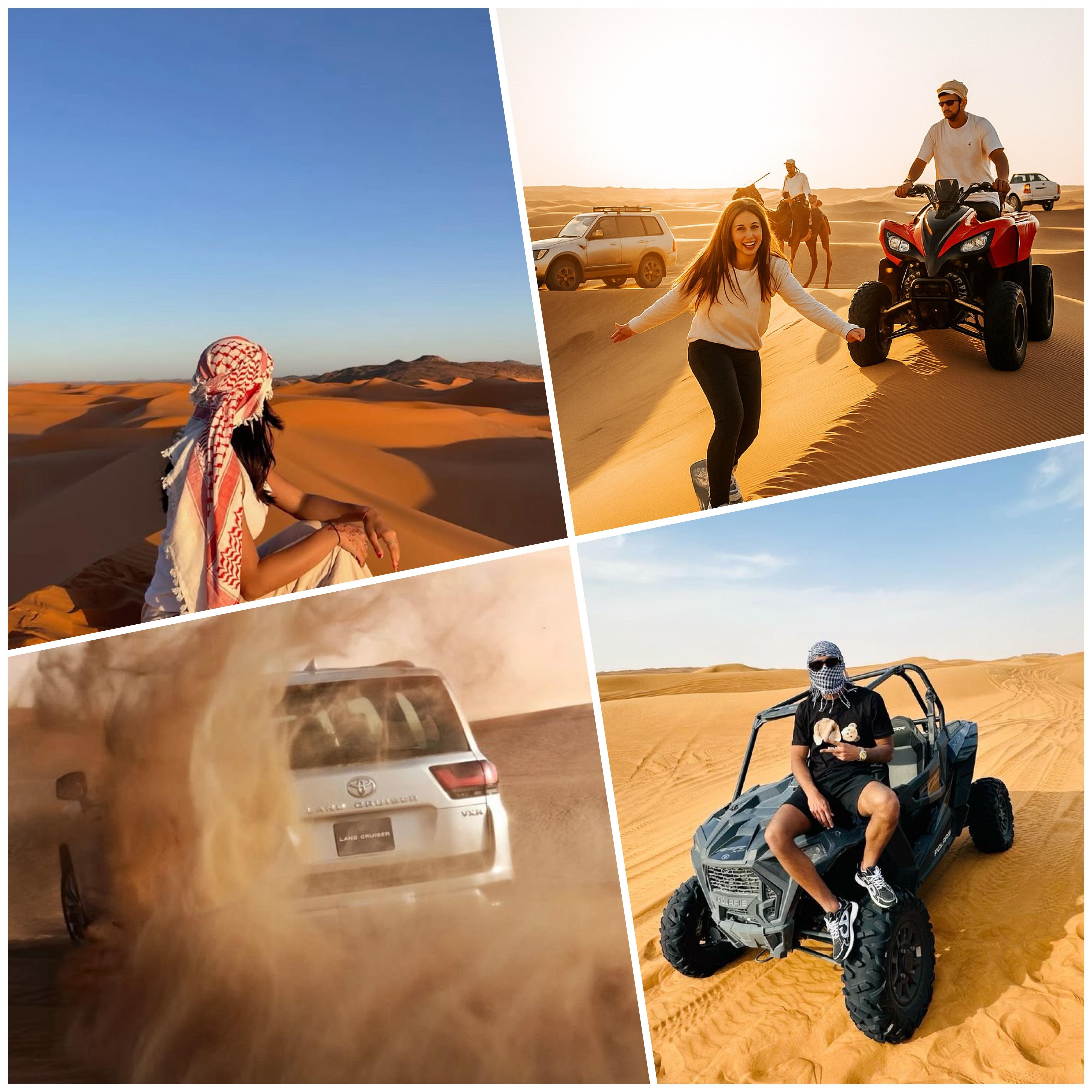 Doha: 4x4 Desert Safari, Sandboarding, Add Camel & ATV Rides 2