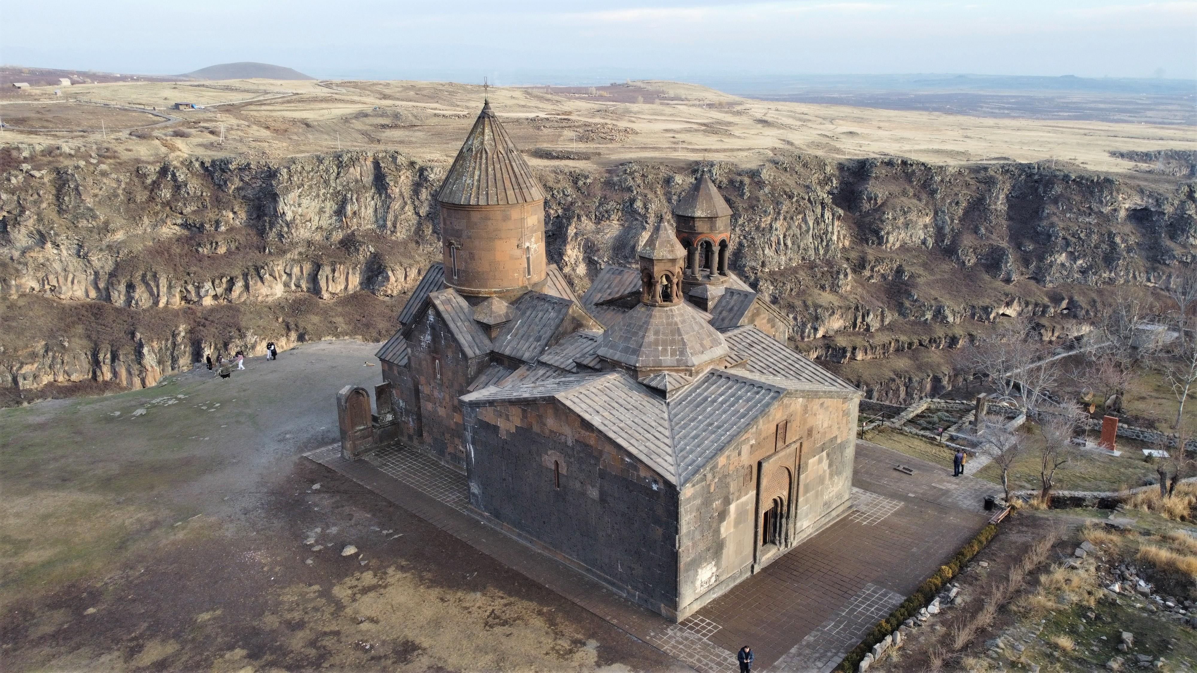 Mount Aragats-Saghmosavank Monastery-Alphabet Park 3